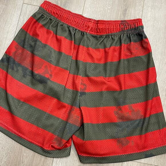 Eric Emanuel EE Basic Shorts Sweater Oil Stains size Large L B4 - Picture 4 of 8